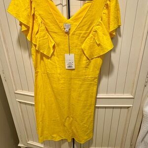 A New Day Yellow Mini Dress
